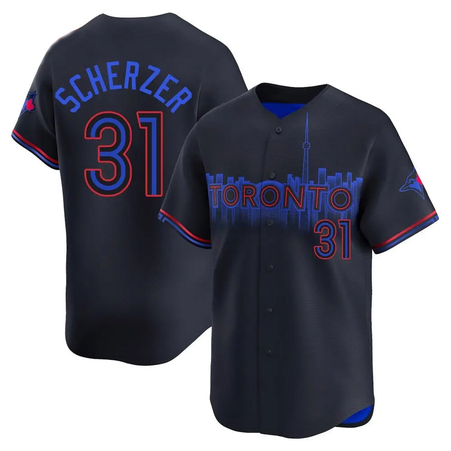 Custom #31 Black City Connect TOR Baseball Shirt Top