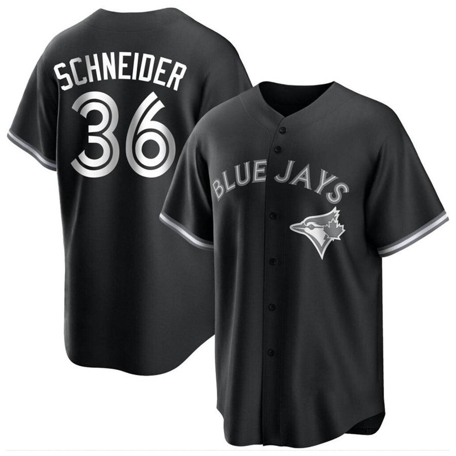 Custom #36 Black TOR Baseball Shirt Top