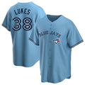 Custom #38 Blue TOR Baseball Shirt Top