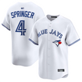 Custom #4 White TOR Baseball Shirt Top