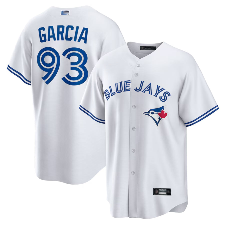 Custom #93 White TOR Baseball Shirt Top