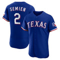 Custom #2 Royal TEX Baseball Shirt Top