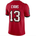 Custom #13 Red TB Football Shirt Top