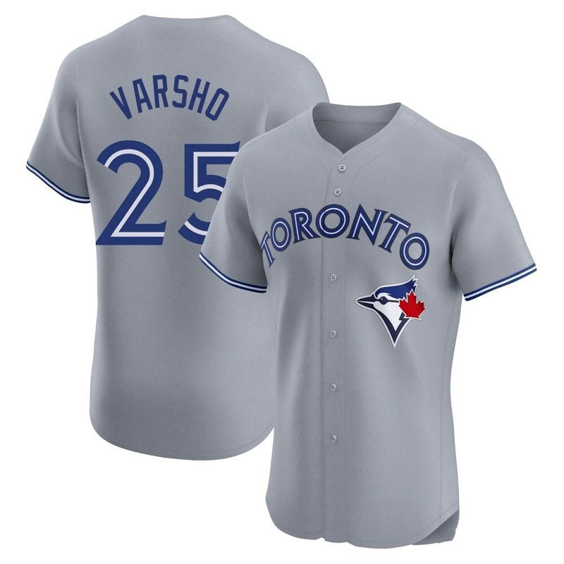Custom #25 Grey TOR Baseball Shirt Top