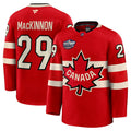 Nathan MacKinnon Canada 2025 4 Nations Face-Off Premium Jersey - Red