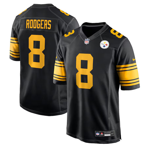 Aaron Rodgers Pittsburgh Steelers Alternate Jersey - Black